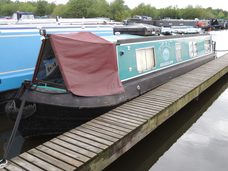 J D Narrowboats Teal Narrowbeam